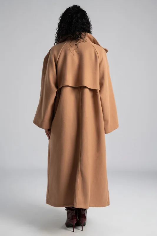 Παλτό Maxi Φερμουάρ