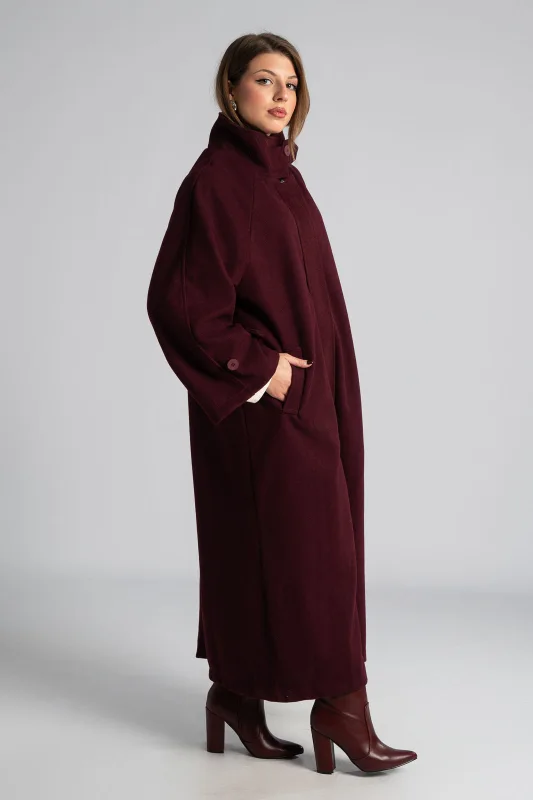 Παλτό Maxi Φερμουάρ