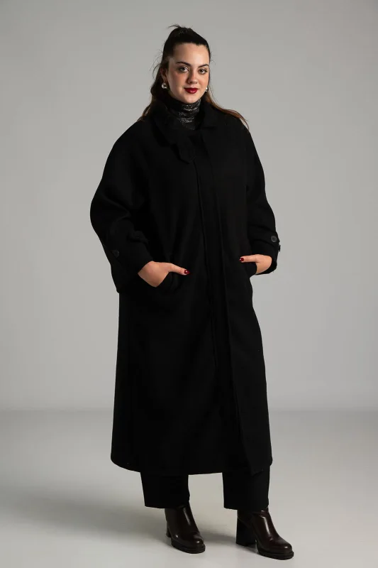 Παλτό Maxi Φερμουάρ