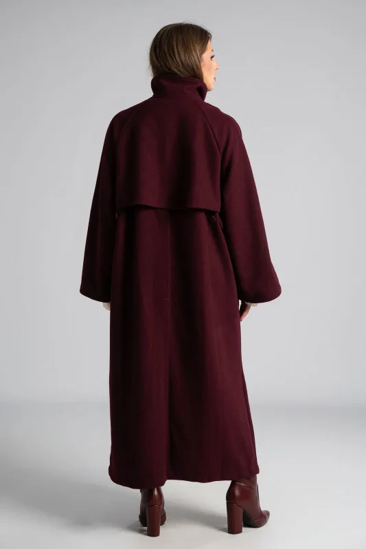 Παλτό Maxi Φερμουάρ