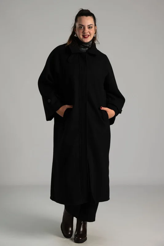 Παλτό Maxi Φερμουάρ