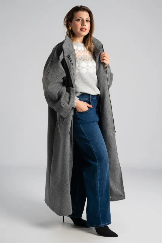 Maxi Coat Zip