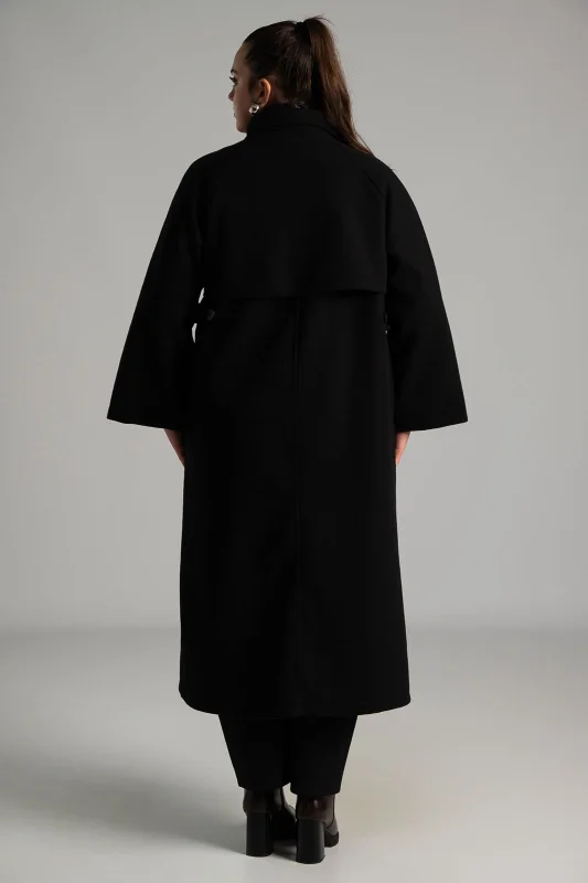 Παλτό Maxi Φερμουάρ