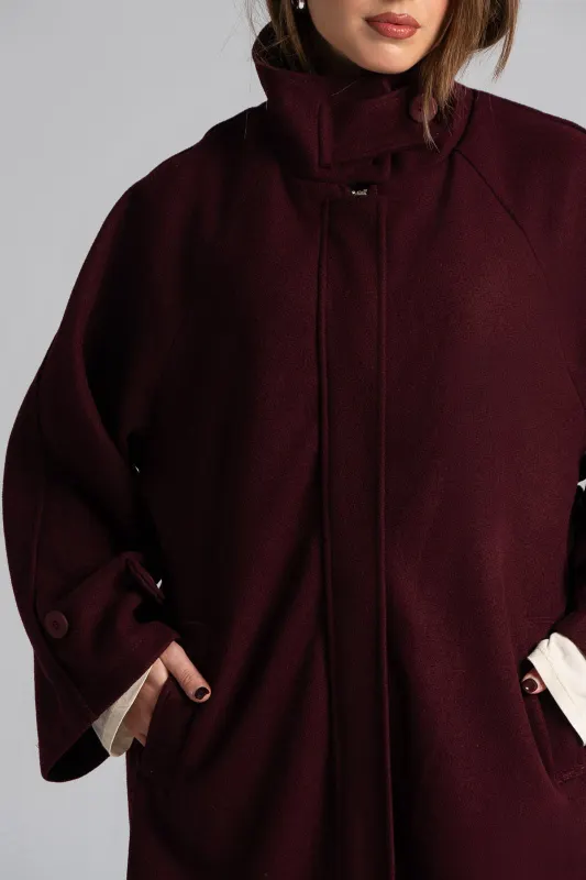 Παλτό Maxi Φερμουάρ