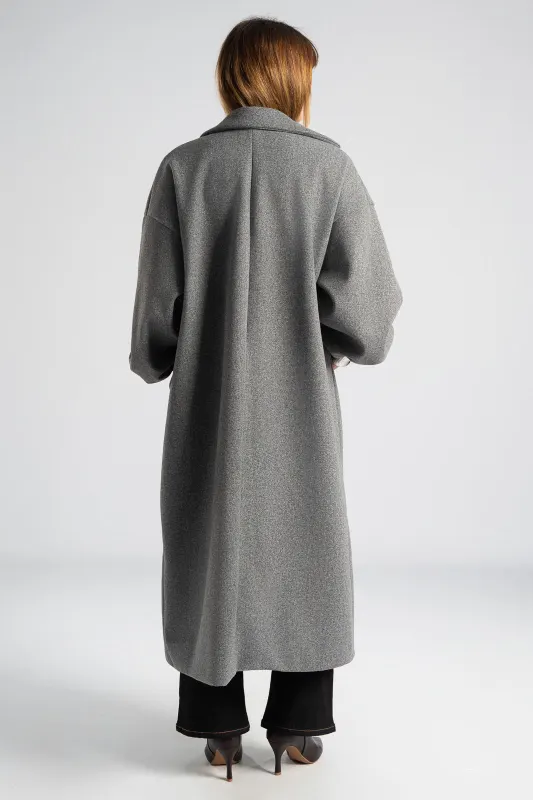 Παλτό Maxi Μανίκια Balloon