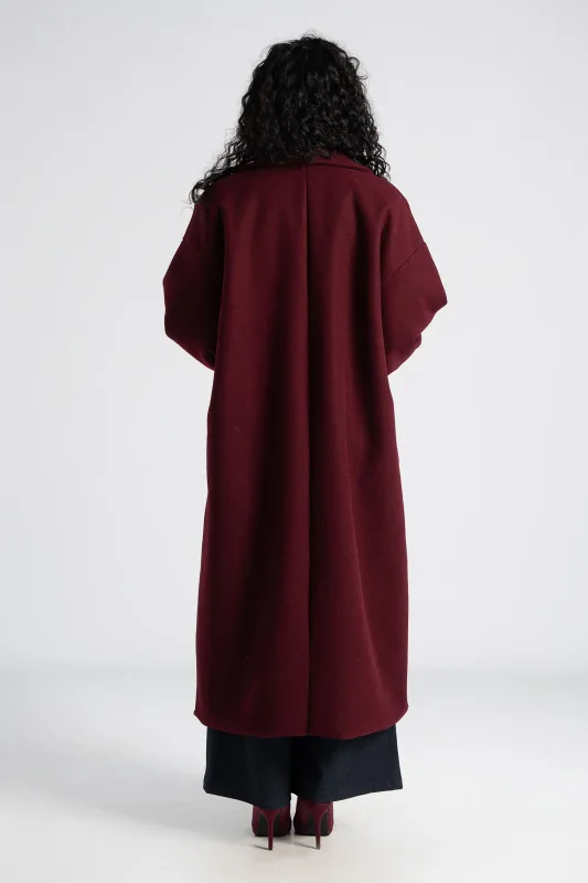 Παλτό Maxi Μανίκια Balloon