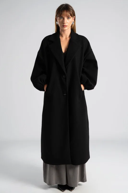 Παλτό Maxi Μανίκια Balloon