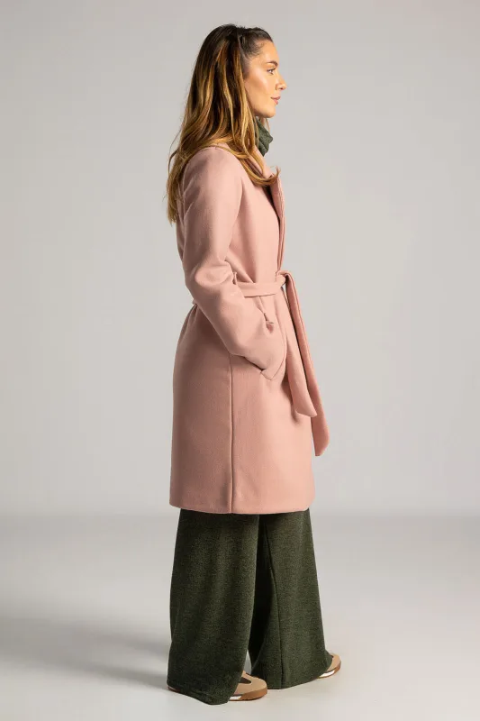 Coat Midi Belt