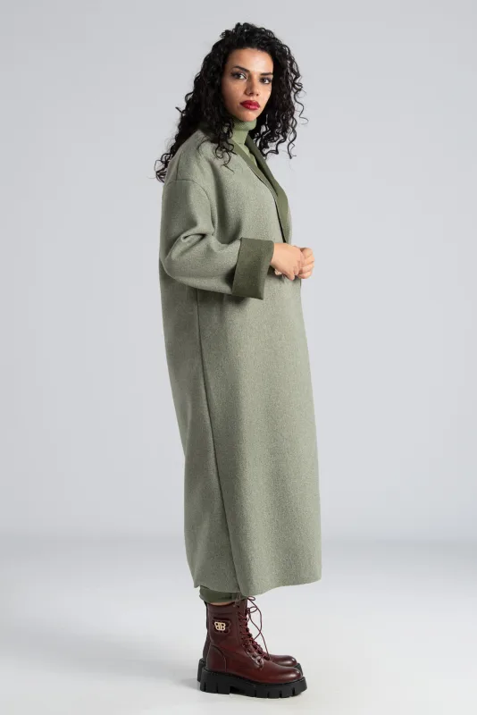 Coat Gold Embossed Buttons