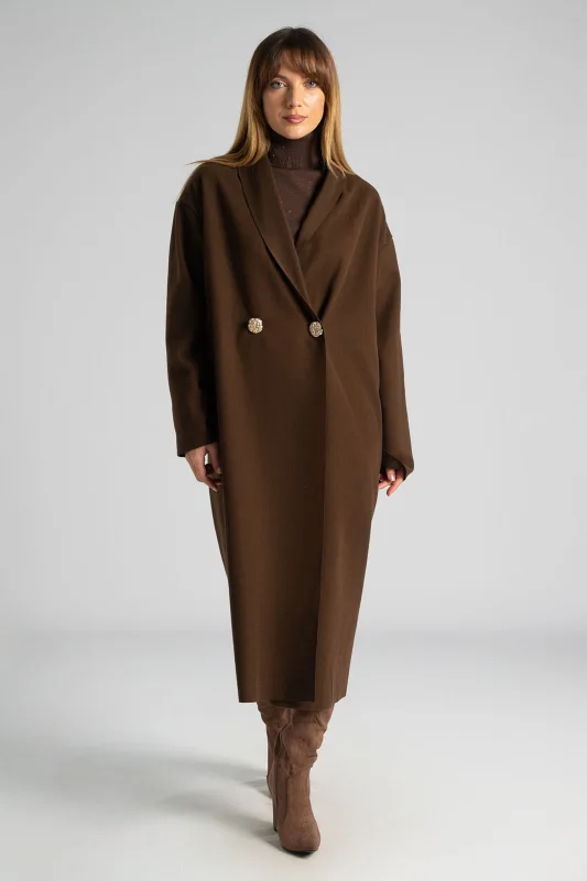 Coat Gold Embossed Buttons