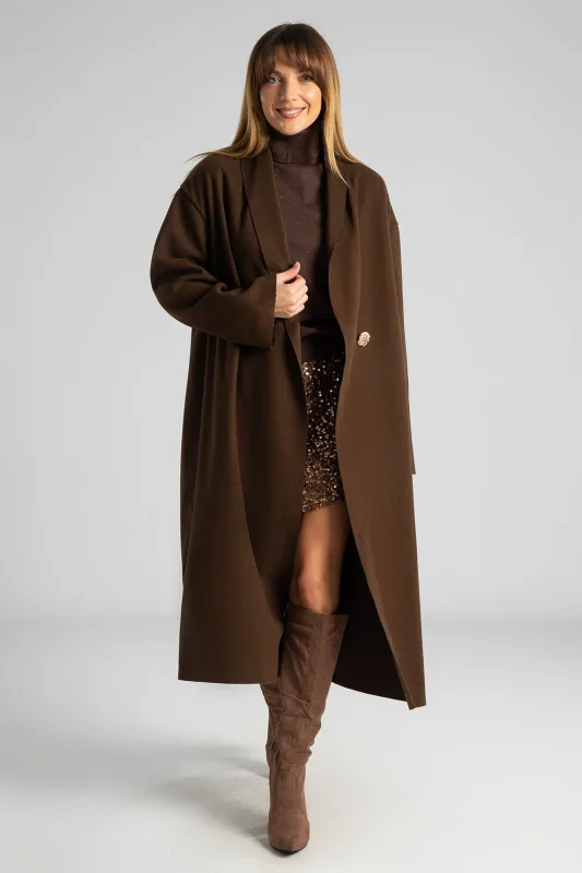 Coat Gold Embossed Buttons