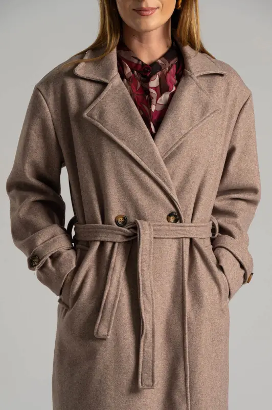 Παλτό Ζώνη Basic