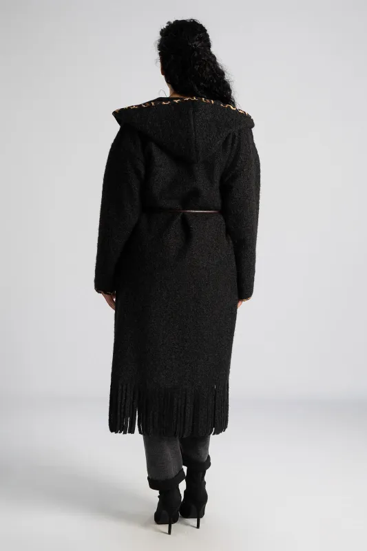 Leopard Coat Details