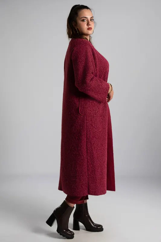 Overcoat Fluffy Maxi 