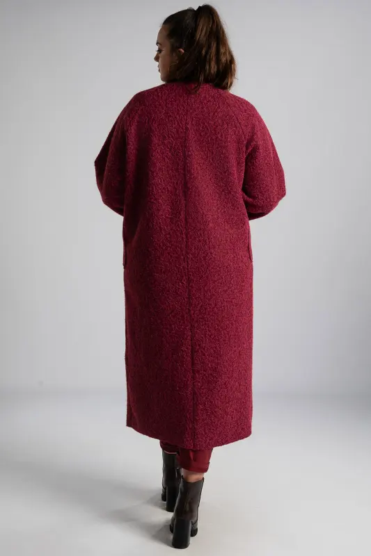 Overcoat Fluffy Maxi 