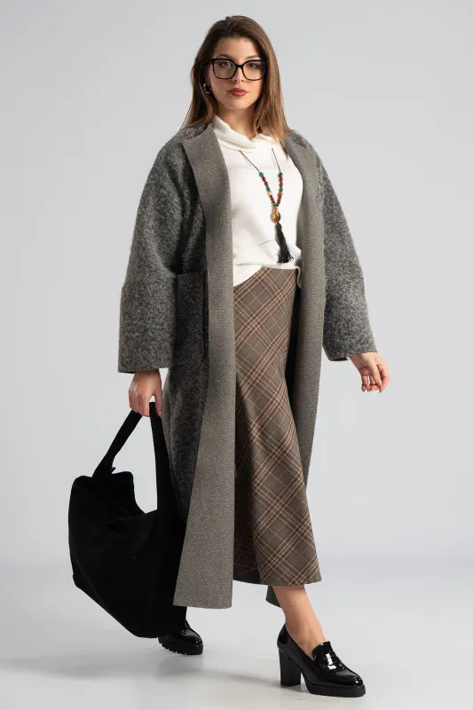 Overcoat Fluffy Maxi 