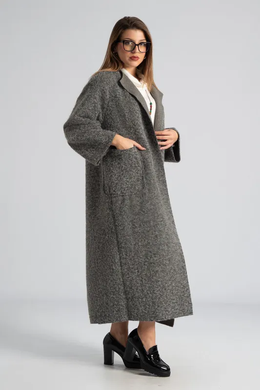 Overcoat Fluffy Maxi 
