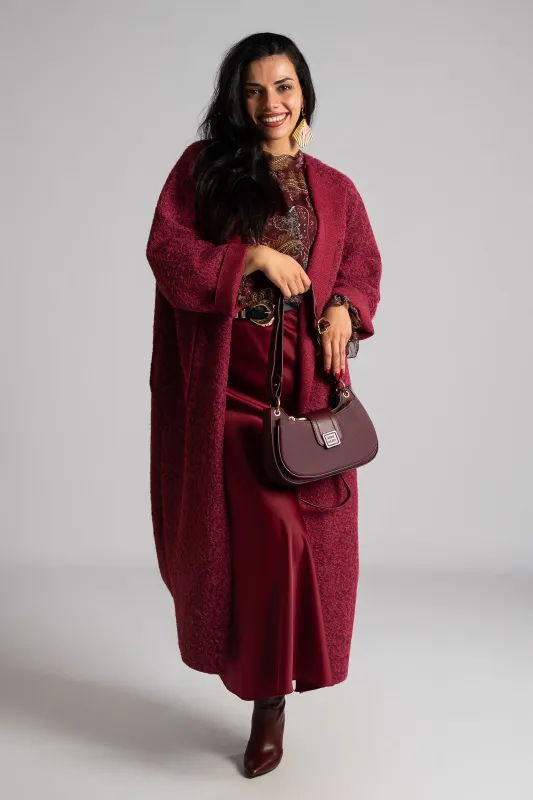 Overcoat Fluffy Maxi 