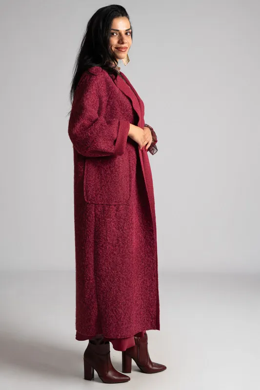 Overcoat Fluffy Maxi 