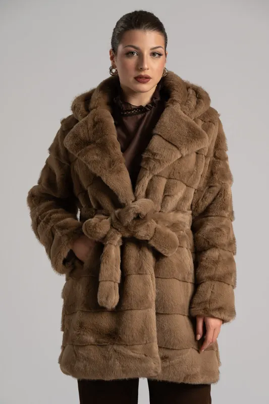 Πανωφόρι Ανάγλυφο Γούνινο