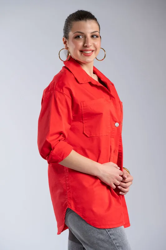 Casual Jacket With Patches