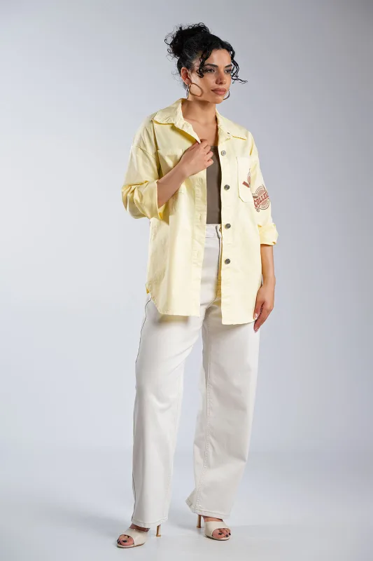 Casual Jacket With Patches