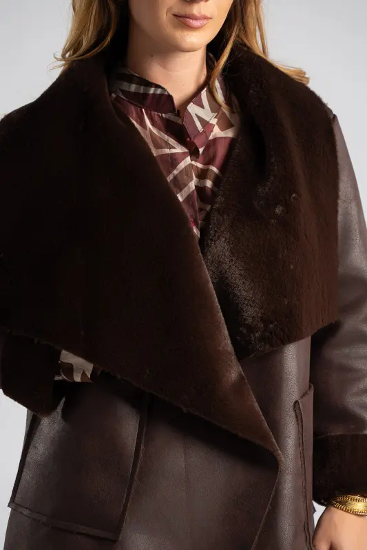 Coat with Fur Lining