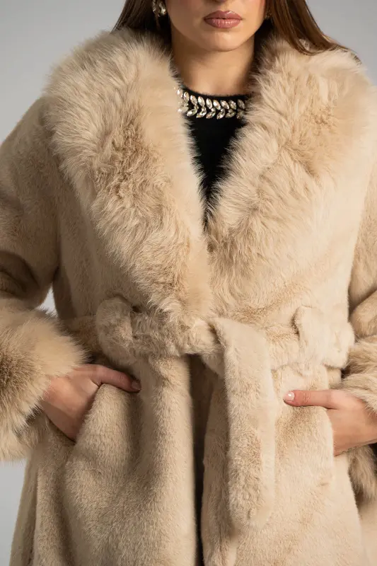 Πανωφόρι Γούνινο Clutch