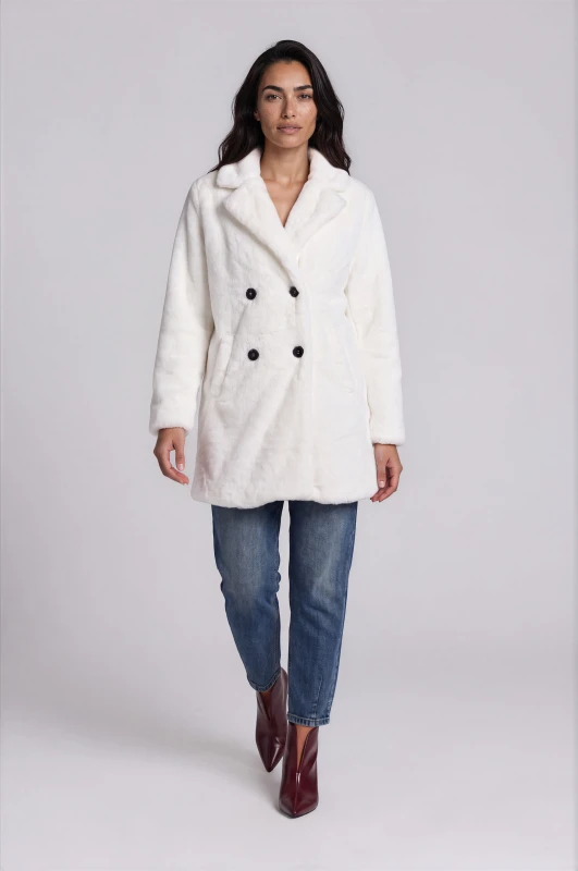 Furry Coat Buttons