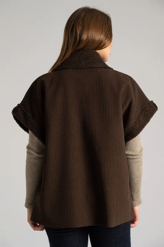 Corduroy Coat Teddy Lining