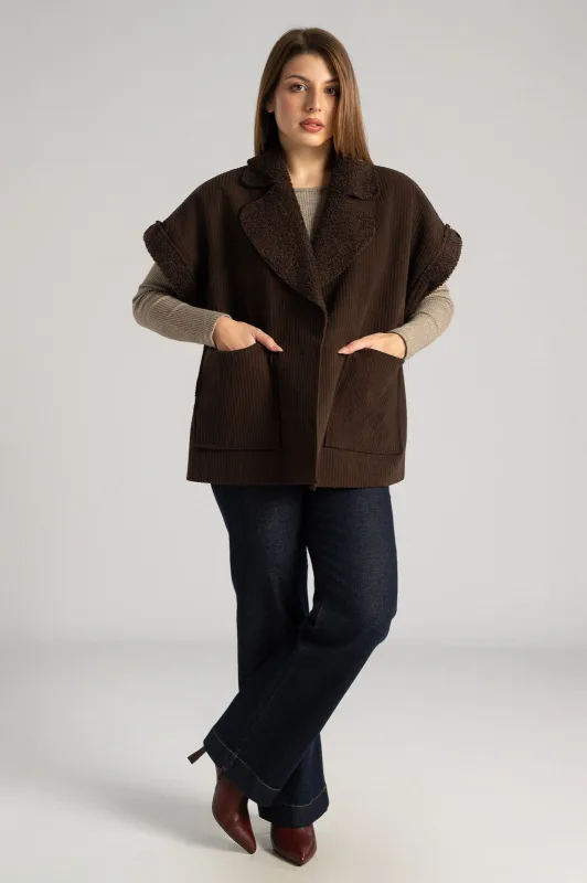 Corduroy Coat Teddy Lining