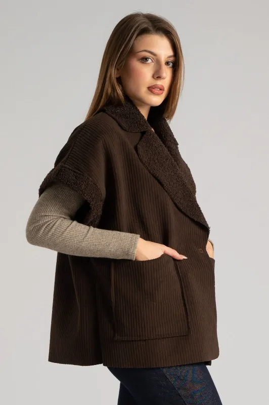 Corduroy Coat Teddy Lining