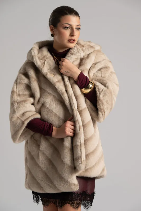 Πανωφόρι Κουκούλα Διακοσμητικό Στοιχείο Γιακά