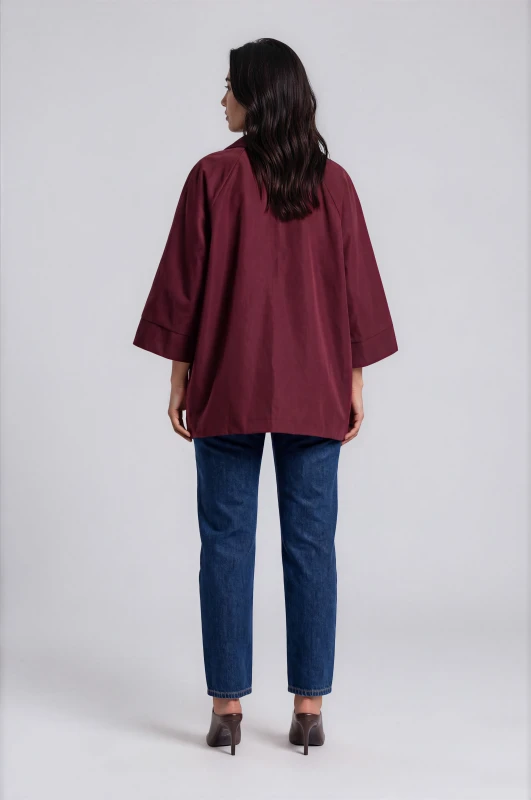 Outerwear Oversized with Side Slits