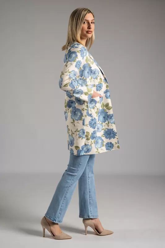 Pant Suede Floral