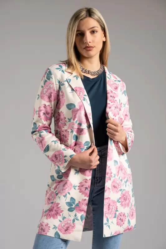 Pant Suede Floral
