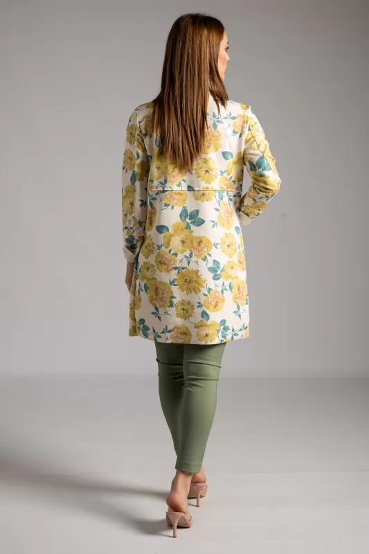 Pant Suede Floral