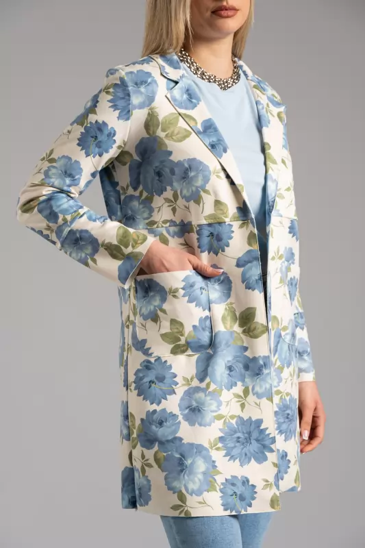 Pant Suede Floral