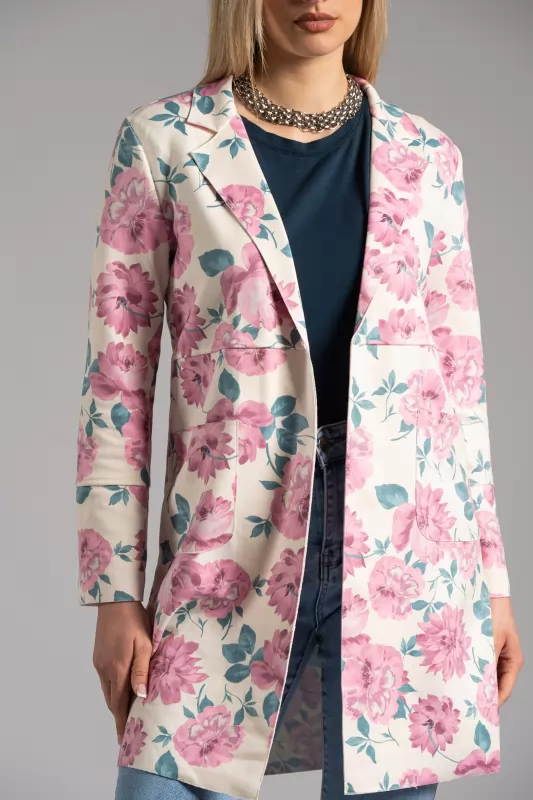 Pant Suede Floral