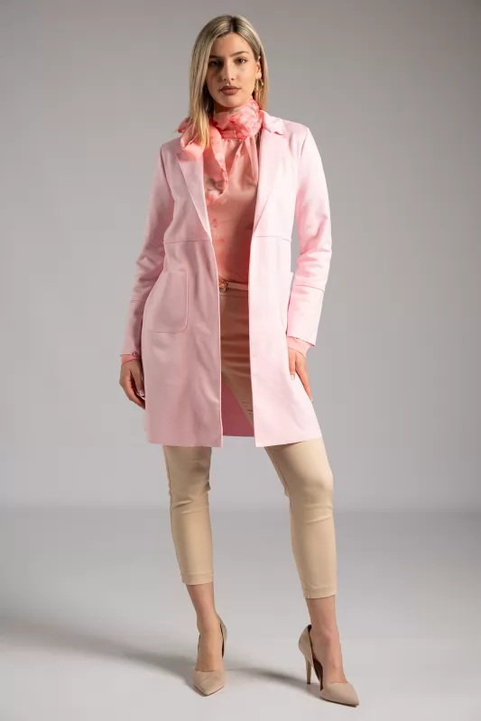 Pantsuit Suede Solid Color