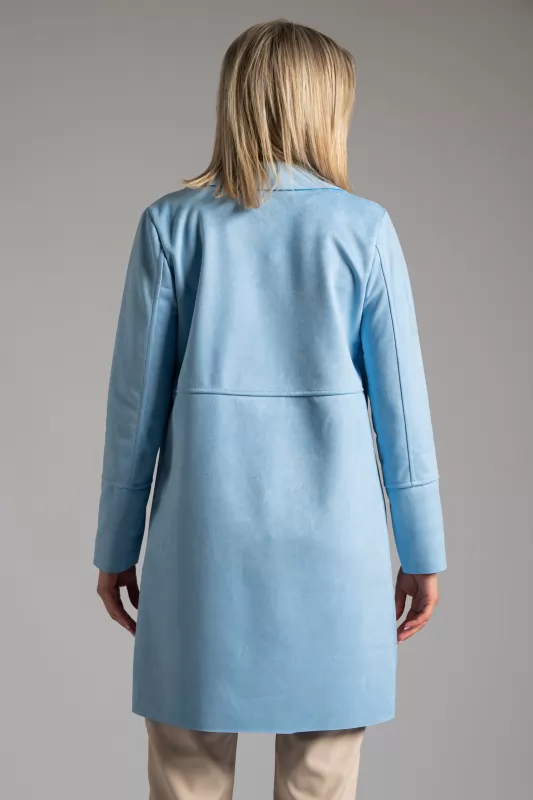 Pantsuit Suede Solid Color