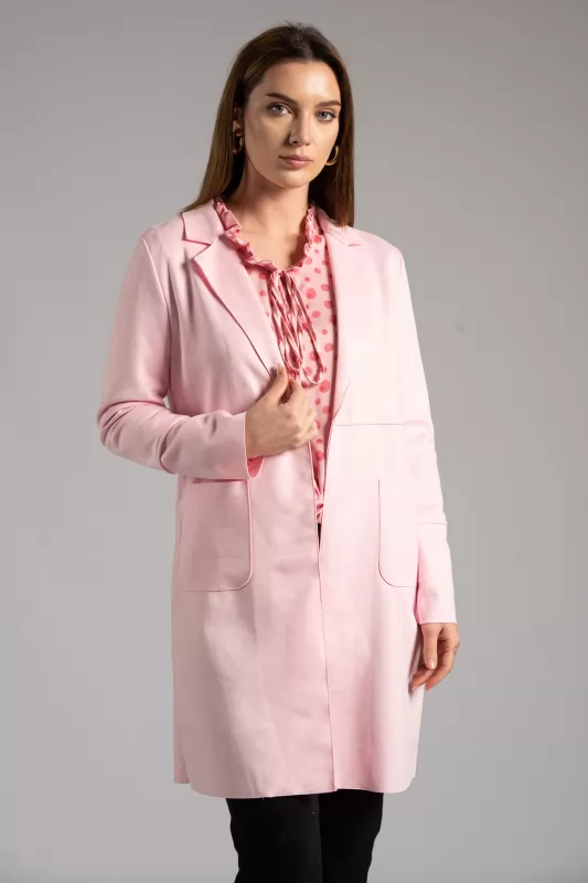 Pantsuit Suede Solid Color