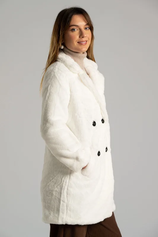 Πανωφόρι Γούνινο Κουμπιά