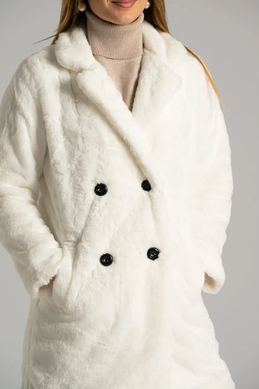 Πανωφόρι Γούνινο Κουμπιά