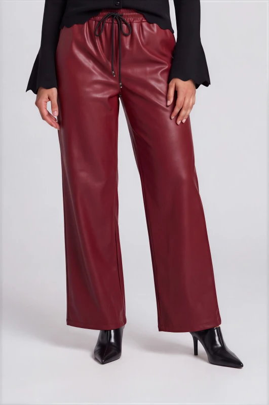 Παντελόνα Δερματίνη Με Λάστιχο