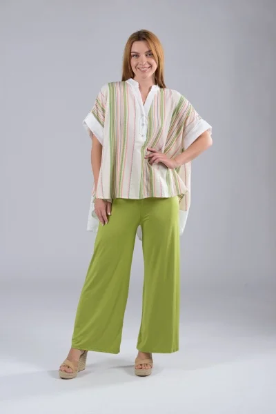 Elastic Pants Lime