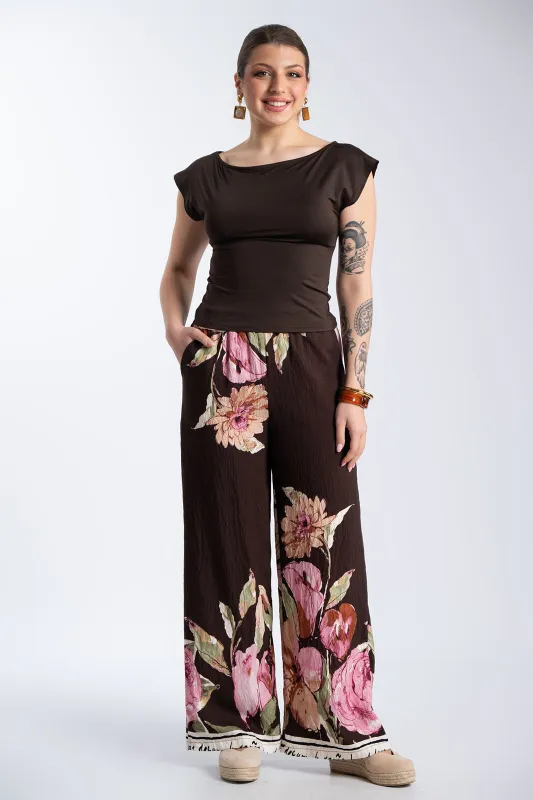 Παντελόνα Floral Arabella
