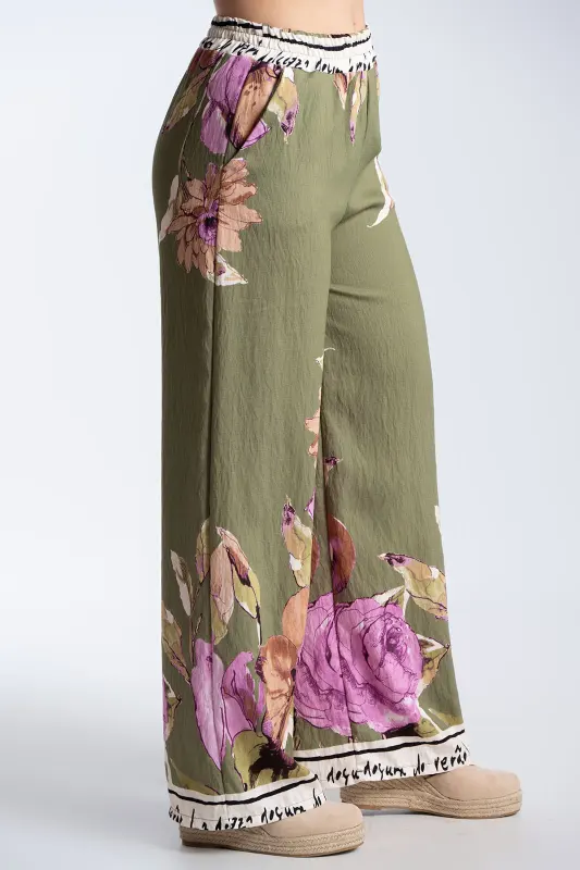 Παντελόνα Floral Arabella