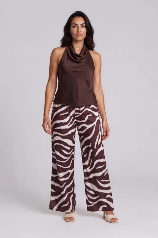  Pants Elastic Saten