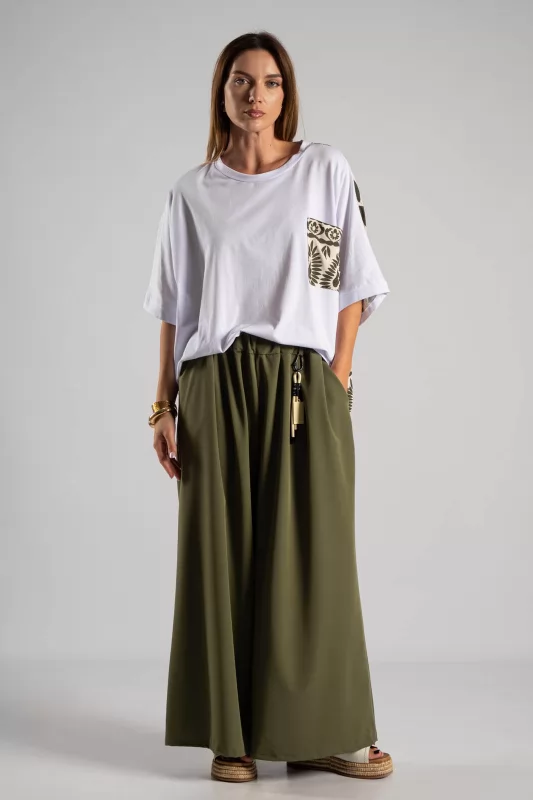 Pants Elastic Pockets